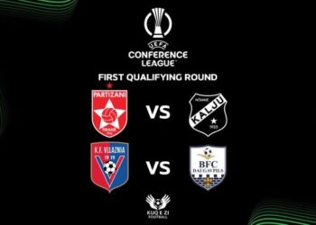 Shorti i Ligës së Konferencës/ Partizani me fat, Vllaznia “peshkon” ekipin letonez