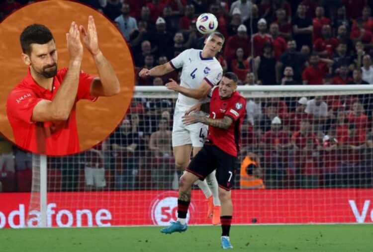 Tenisti Djokovic tërbon serbët, përgëzon lojtarët e Shqipërisë: Bravo e madhe për sjelljen