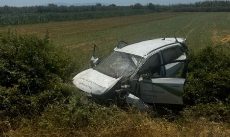 Aksident në Fier–Vlorë, plagosen shoferi dhe dy turistë të huaj