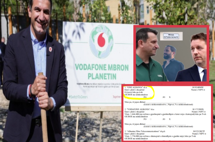 Ja si i ndajnë tenderat “Vodafone” dhe “One”, pakti për kontratën 743 MLN lekë që u prish nga arrestimi i Veliajt