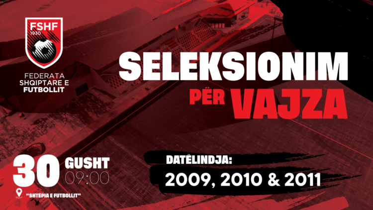 FSHF organizon seleksionim në “Shtëpinë e Futbollit” për vajzat me origjinë shqiptare