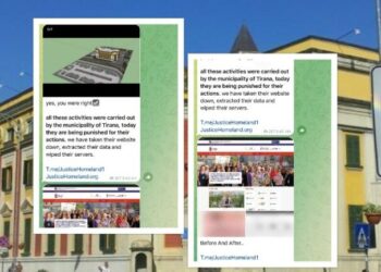 Hakerat sulmojnë web-in e Bashkisë së Tiranës? “Homeland Justic” merr përsipër aktin