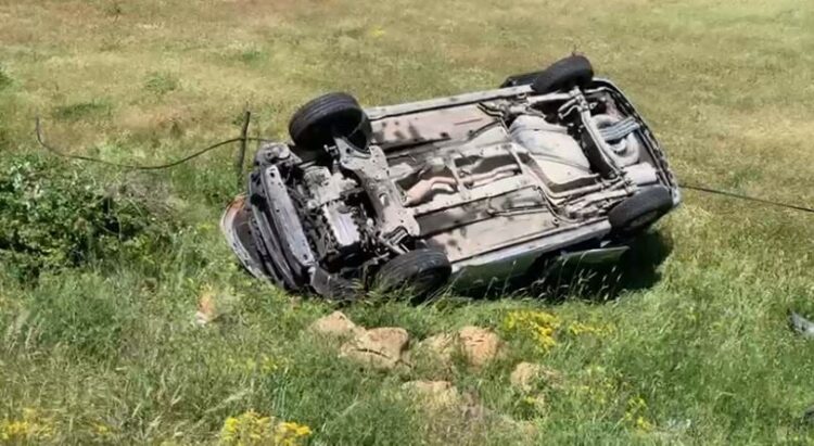 Aksident me dy të plagosur në Bulqizë, makina përmbyset jashtë rruge