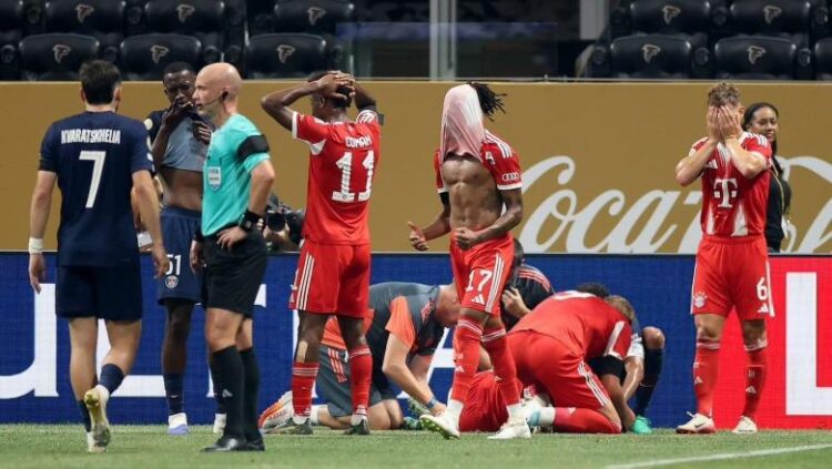 Paris SG brilant me 9 lojtarë mund Bayern-in, Musiala del me barrela