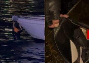 Tentoi t’i ikë policisë duke u hedhur në det në Sarandë, ishte i kërkuar për vënie tritoli në Fier