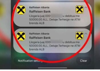 Skemë mashtruese në emër të Raiffeisen Bank/ Qytetarit i vidhen 1 milion lekë pas një klikimi fatal!