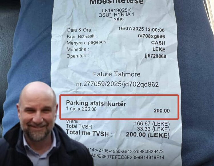 Dritan Agolli rrjep sërish shqiptarët, nga sot parkimi në QSUT bëhet 200 lekë