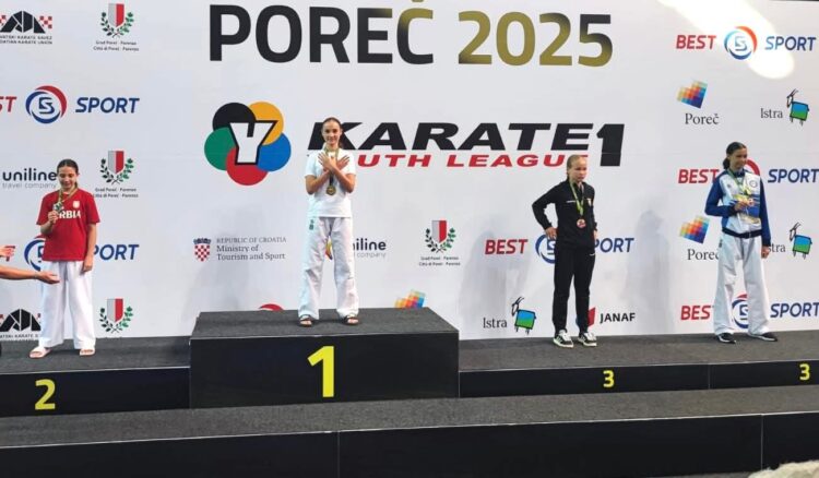 Shqipëria me medalje ari në karate, Amanda Dedej fiton ndaj kundërshtares serbe