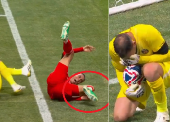 (VIDEO) Përplasja me Donaruma-n e dëmton rëndë Musialën, portieri i PSG-së shpërthen në lot