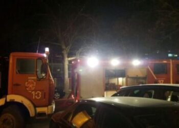 Përfshihet nga flakët një magazinë me lëndë drusore në Kurbin