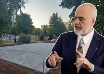 Betonizimi i një lulishteje i nxjerr bojën aksionit për çlirimin e hapësirave publike