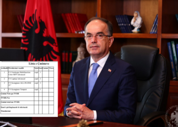 Presidenti Begaj harxhon 25 mijë euro për laptop “të blinduar” dhe fotokopje