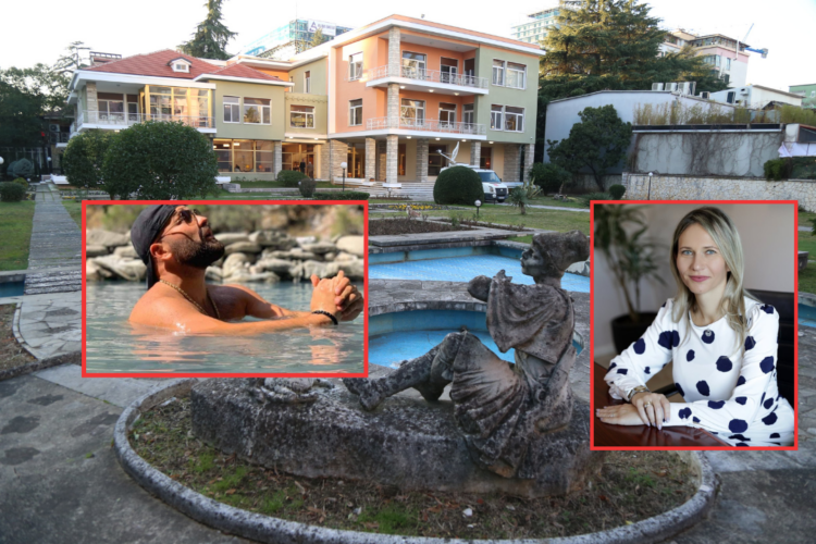 Anuela hedh 2.5 miliardë lekë tek rrugica e Vilës së Enverit tek ish-Blloku, ia xhiron Renido Petritajt