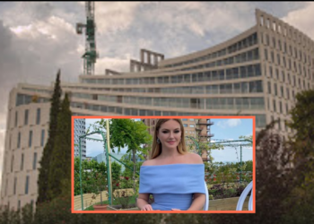 Ajola Xoxa me Alban Pezën tek “Met Building” për të blerë apartamentin 5 mijë euro/m2