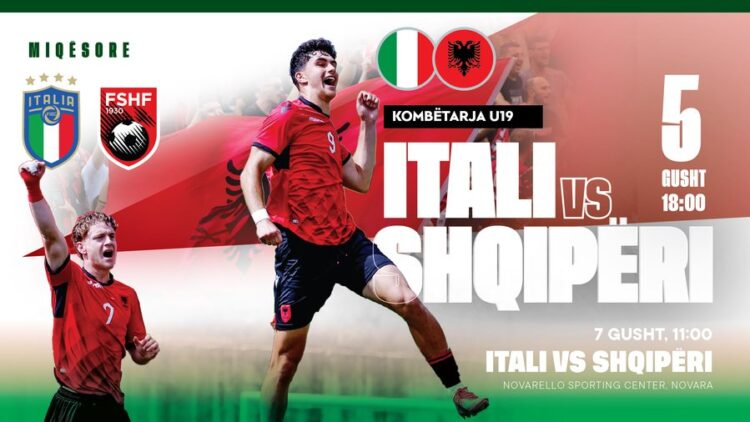 Dy miqësore luksi në gusht, Shqipëria do të përballet me Italinë