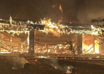 Shkrumbohet nga zjarri restoranti në Theth, pronarja dyshon për zjarrvënie të qëllimshme