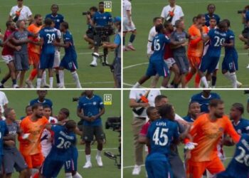 Plas sherri në fundin e finales Çelsi-PSG, Luis Enrike dhe Donaruma nuk përmbahen