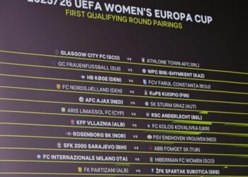 UEFA Women’s Europa Cup, Vllaznia dhe Partizani mësojnë kundërshtaret e raundit të parë kualifikues