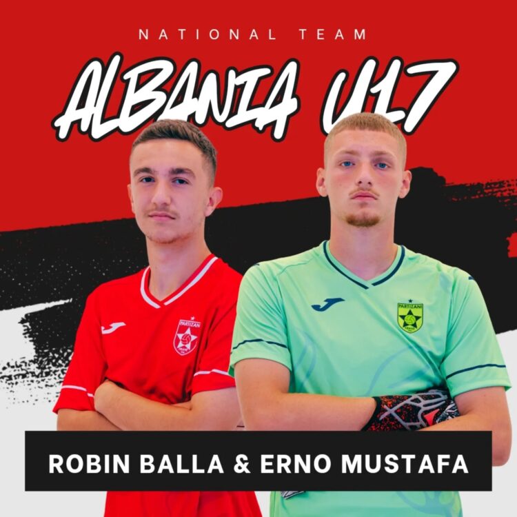 Kombëtarja U-17 publikon listën, të gjithë sytë nga Robin Balla
