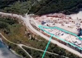 (VIDEO) Auron Tare nxjerr pamjet e resortit brenda Butrintit, në zonën e mbrojtur të Parkut Kombëtar