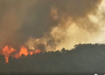 Situata dramatike/ Dy viktima nga zjarri në Elbasan, dhjetëra banesa të shkrumbuara dhe 6 fshatra të djegur plotësisht