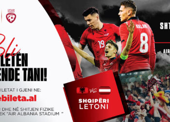 Shqipëri – Letoni/ Nga sot dalin në shitje biletat fizike pranë stadiumit “Air Albania”