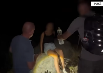 (VIDEO) Gjenden dy turistët holandezë që humbën në shtigjet pranë Liqenit të Komanit