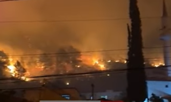 (VIDEO) Delvina po digjet, nis heqja e bombolave të oksigjenit nga spitali