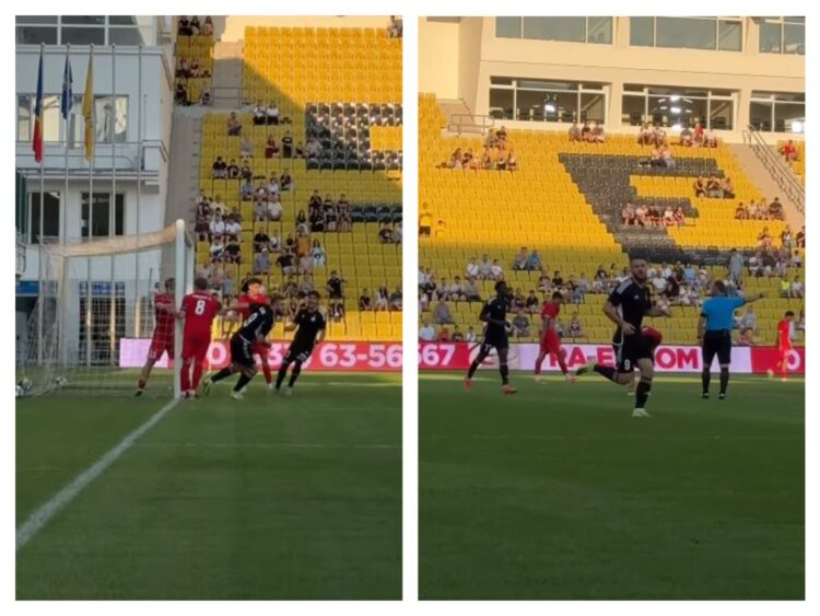 VIDEO/ Lojtar i momentit, sulmuesi shqiptar gjen sërish rrugën e rrjetës në kampionat dhe ndëshkohet me karton të kuq