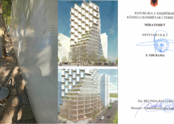 Përbindëshi me firmën e Edi Ramës zhduk trotuarin dhe mbyll hyrjen e parkimeve nëntokësore