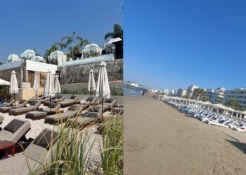 Berisha denoncon me PAMJE plazhet e boshatisura në Dhërmi e Durrës edhe në këtë ditë të diel gushti