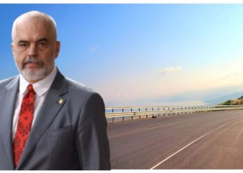 E nisi Berisha, pas 15 vitesh Rama mburret me asfaltin e rrugës ende papërfunduar Qukës-Qafë Plloçë