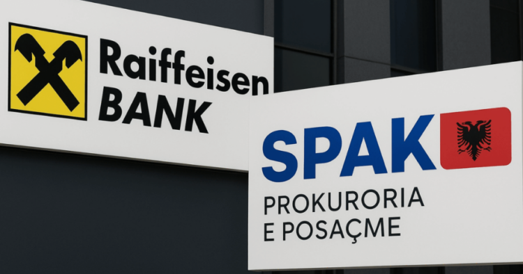 RAIFFEISEN BANK futet në ‘rrjetën e SPAK’: Paratë e krimit po pastrohen me bankat
