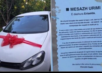 Vjehrri i dhuron makinë nuses së djalit në Përrenjas: Je shtylla e shtëpisë