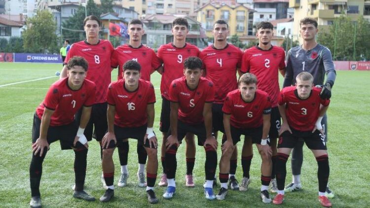 Ditë e keqe për kuqezinjtë U19, Moldavia mposht 0-1 Shqipërinë në Tiranë