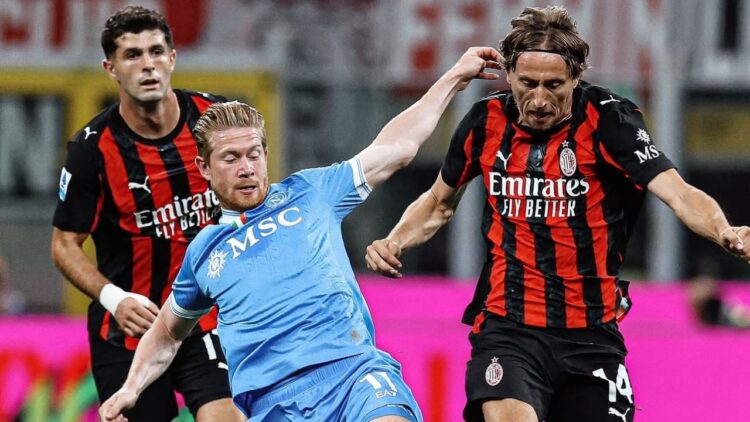 Milani me 10 lojtarë mund kampionët dhe merr vendin e parë