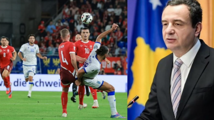 Kryeministri Kurti uron Zvicrën për fitoren ndaj Kosovës dhe…