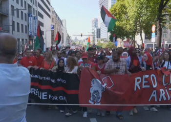 Vërshim protestuesish në Bruksel, kërkojnë qëndrim më të fortë nga BE kundër Izraelit