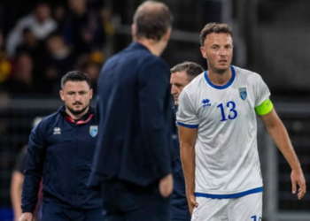 U dëmtua me Kosovën, Rrahmani humb ndeshjen në Champions ndaj Manchester City