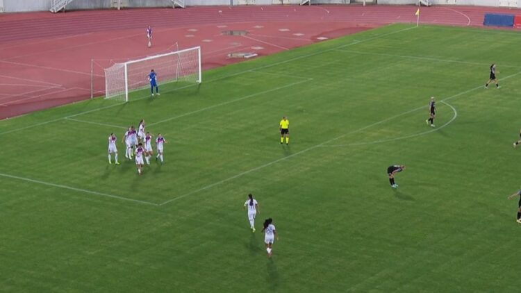 UEFA Women’s Cup, Vllaznia fiton ndeshjen e parë ndaj rivalit ukrainas