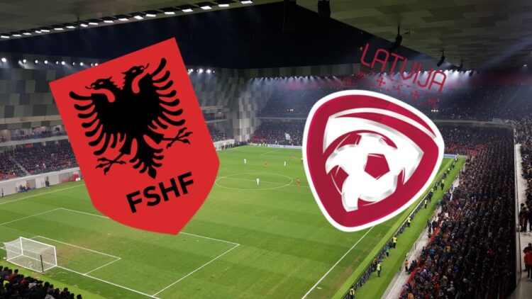 Publikohen formacionet zyrtare të Shqipëri-Letoni