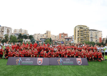 FSHF & UEFA organizojnë Festivalin e Futbollit për fëmijë. Ceferin: “Futbolli bashkon njerëzit”. Duka: “Mbledhja e KE-së në Tiranë, vlerësim për punën”