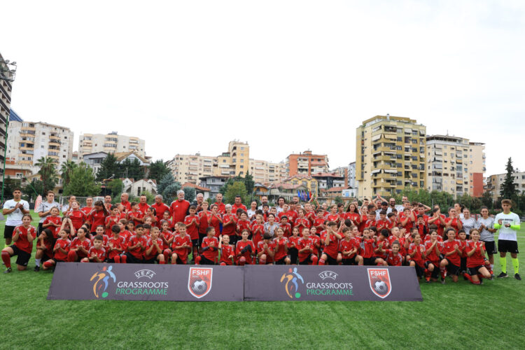 FSHF & UEFA organizojnë Festivalin e Futbollit për fëmijë. Ceferin: “Futbolli bashkon njerëzit”. Duka: “Mbledhja e KE-së në Tiranë, vlerësim për punën”