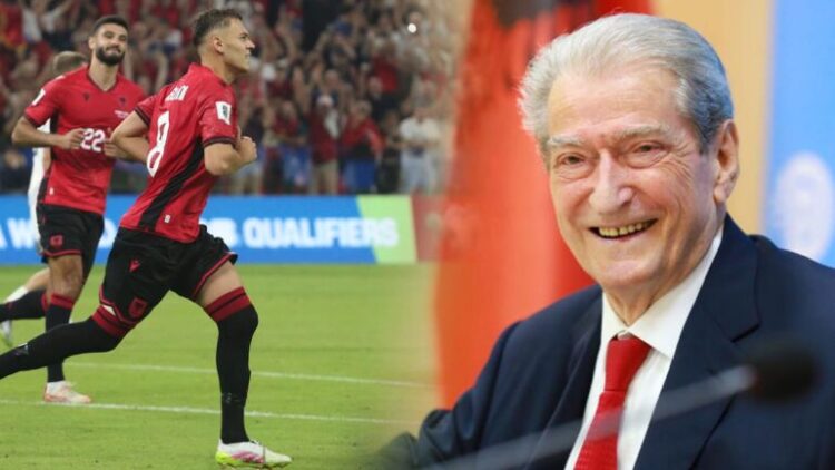 Berisha: Një urim për golin fantastik të Kombëtares! Fitore djemve kuq e zi