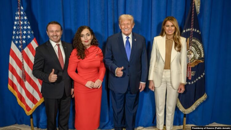 Vjosa Osmani takohet me Trumpin: Aleanca me SHBA-në, bosht i pathyeshëm