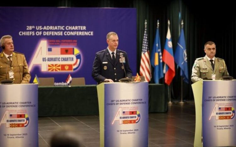 Konferenca e Kartës së Adriatikut në Tiranë, gjenerali amerikan: Shqipëria, rol stabiliteti dhe sigurie në rajon