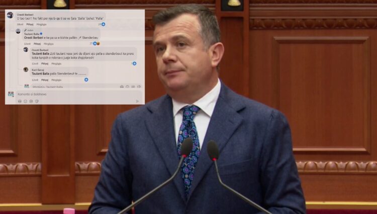 “Për një B që ti s’e vë, fjala Balla bëhet…, ministri kapet me ndjekësit në rrjetet sociale