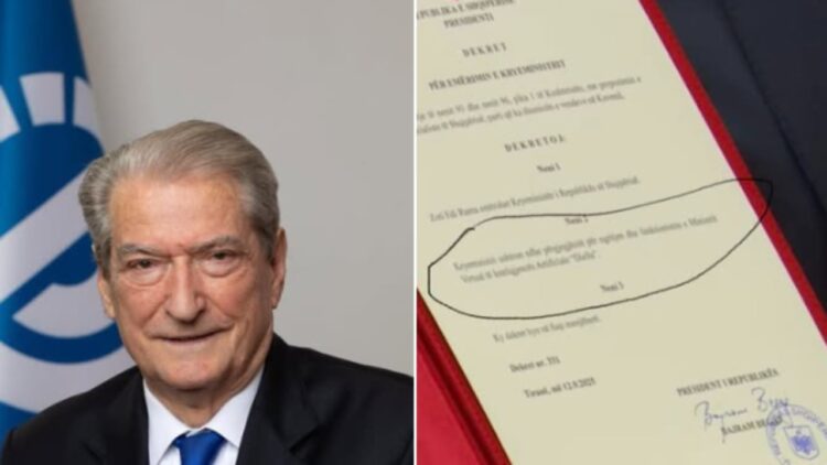 Berisha: Dekreti i Begajt, anti-kushtetues, Rama përgjegjës edhe për Diellën