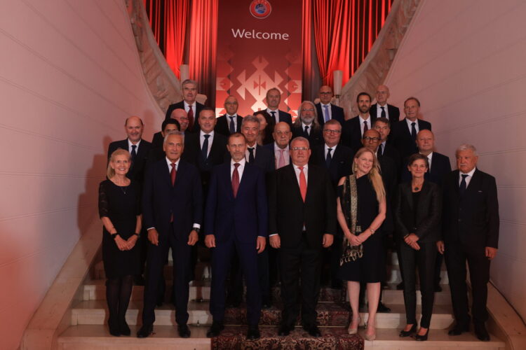 Darka zyrtare e KE-së së UEFA-s në Tiranë/ Ceferin: Futbolli shqiptar është zhvilluar. Duka: Gati të presim finalen e Superkupës së Europës