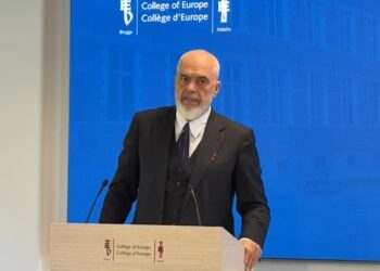 Belgjikë/ Kryeministri Edi Rama flet në Kolegjin e Europës në Bruzh